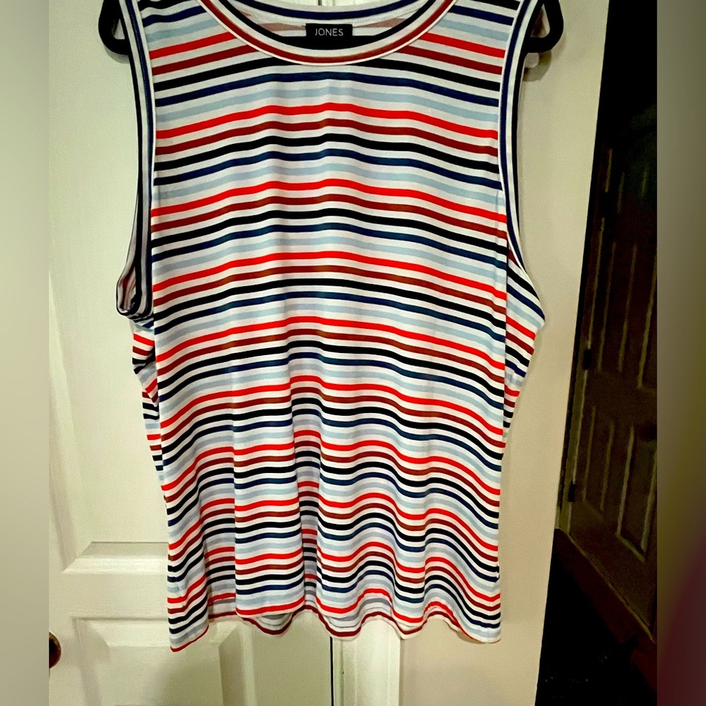 Jones striped tank top